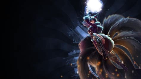 Midnight Ahri League Of Legends Wallpapers Art Of Lol