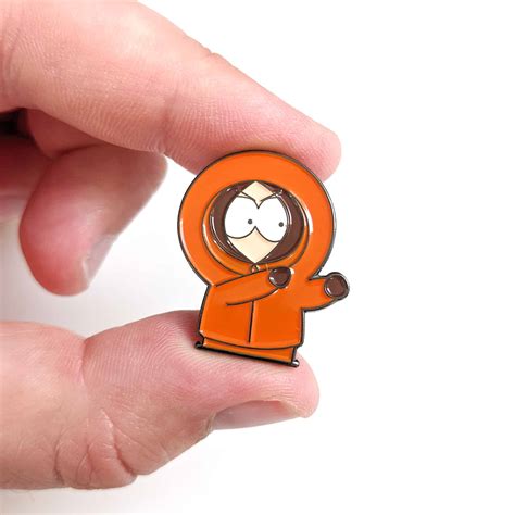 Kenny Mccormick South Park Enamel Pin Retro Chest