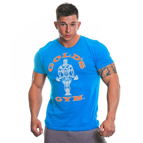 Golds Gym Muscle Joe T Shirt Mens Short Sleeve Performance T Shirts