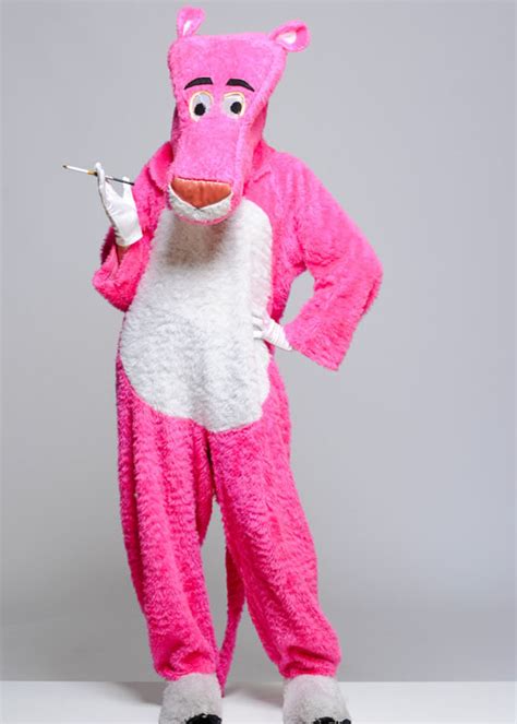 adult pink panther hire costume.