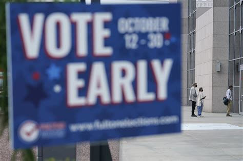 Voting Begins Early In Georgia
