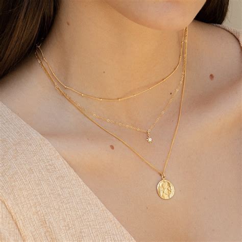 How To Layer Necklaces Simple And Dainty