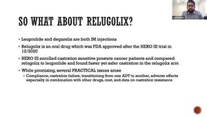 A Practical Guide To Relugolix Early Experience With Oral Androgen Deprivation Therapy Vumedi