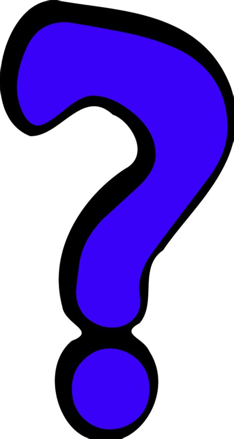 Printable Question Mark