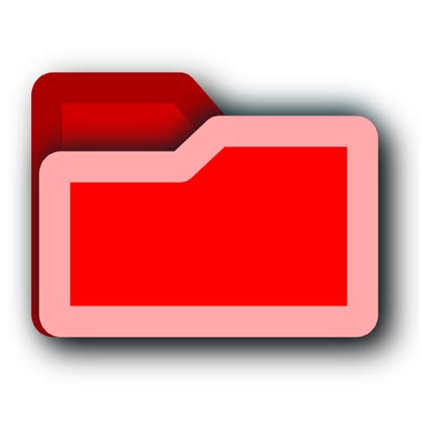 Folder Red Icon Png Ico Or Icns Free Vector Icons