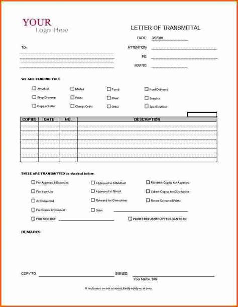 Maybe you would like to learn more about one of these? Transmittal form Templates Awesome Sample Authorization ...