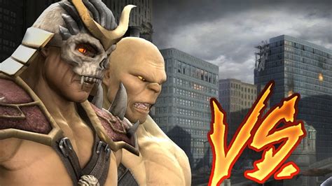Mortal Kombat Komplete Boss Tag Ladder Shao Kahn Goro Youtube