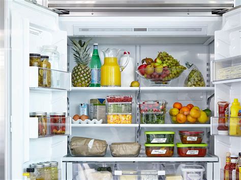 Cold food must be kept at 8˚c or below. Your New Fridge and Pantry Essentials - Cooking Light