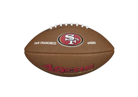 You don't need much equipment to play football/soccer, and almost everyone can participate in the game. New Wilson NFL Mini Team Logo American Football Junior ...