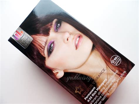 Superdrug Colour Vibrance Permanent Hair Dye In Rich Mahogany 455