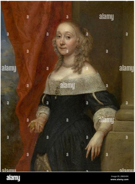 Gonzales Coques Portrait Of A Lady Stock Photo Alamy