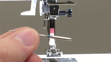 Changing The Sewing Machine Needle Youtube