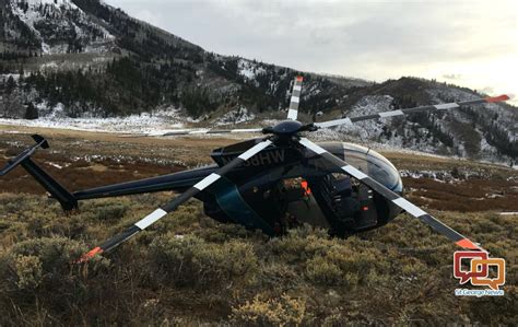 Helicopter Pilot Forced To Crash Land When Elk Kicks Tail Rotor St