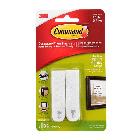 3m Command Adhesive Picture Hanging Strips The Container Store