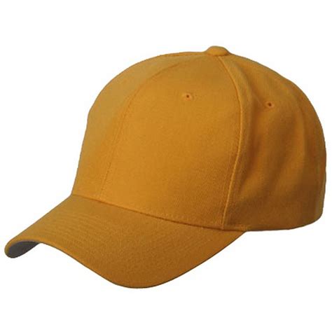 Yellow Adjustable Baseball Cap 1392