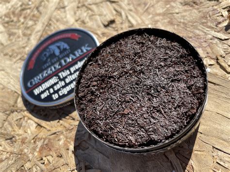 Grizzly Dark Long Cut American Moist Snuffdip Review 16 November