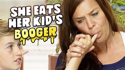 Mom Snacks On Her Sons Boogers Prank Prank Videos Prank Videos