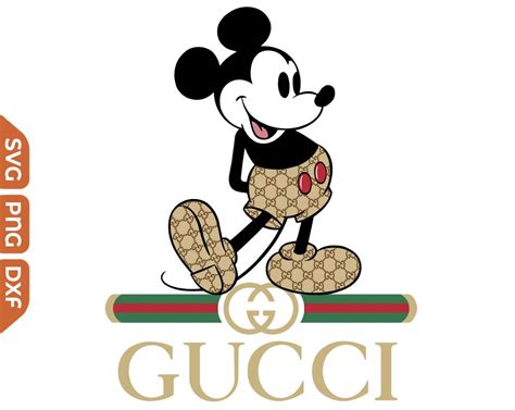 Mickey Gucci Svg Disney Mouse Gucci Svg Mickey Mouse Classic Svg