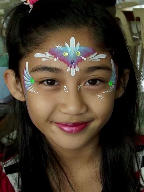 Quick And Ez Face Paint Design For Girls Spider Face Painting Face
