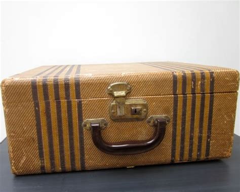 Vintage Wood Suitcase Travel Luggage By Elmplace On Etsy