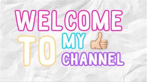Welcome To My Channel 😊🤘🏻 Youtube