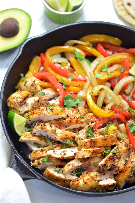 • 100% would make again. The BEST Skillet Chicken Fajitas Recipe