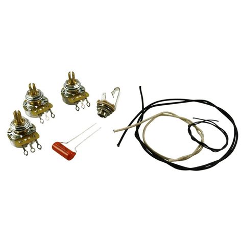 2 sets guitar wiring harness prewired with jack 500k pots for jazz bass parts. WD Upgrade Wiring Kit For Fender Jazz Bass Style Basses