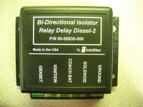 Purchase Intellitec Bi Directional Isolator Relay Delay Diesel 2 Pn 00