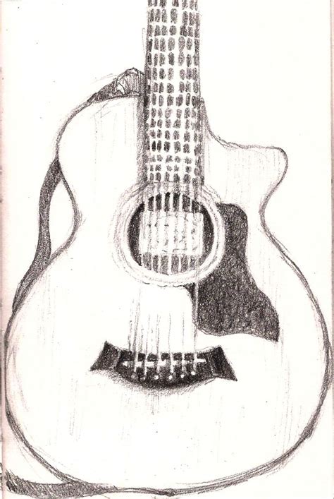 Guitar Pencil Sketches At Explore