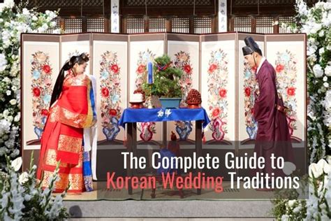 Fun Korean Wedding Traditions You Need To Experience