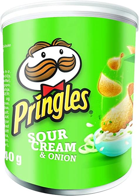 Pringles Sour Cream And Onion 40g Uk Grocery