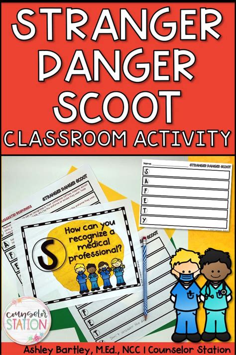 Stranger Danger Scoot Classroom Activity Classroom Activities