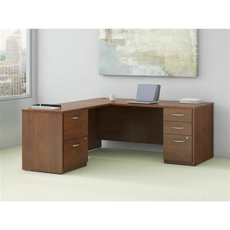 Bush Business Furniture Series C Elite L Shape Executive Desk Wayfair
