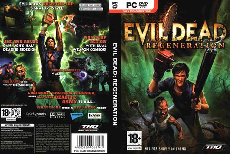 evil dead regeneration pc games vv dvd | PC Covers | Cover Century 