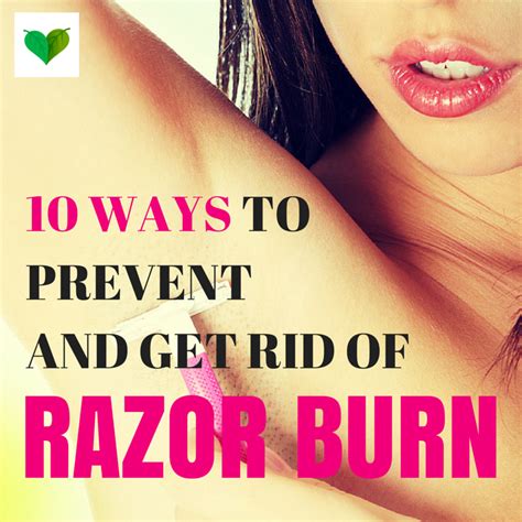 10 Ways To Prevent And Get Rid Of Razor Burn Fast