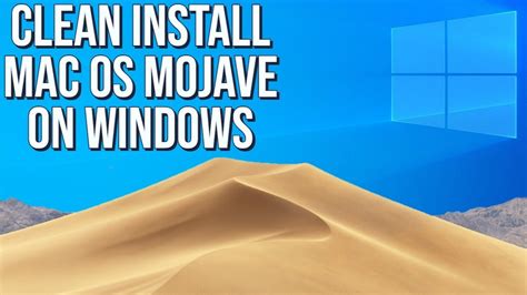 Clean Install Macos Mojave On Windows With Virtualbox Youtube