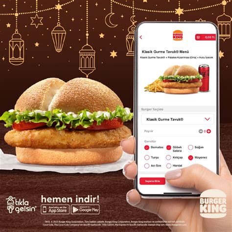 Burger King Türkiye On Twitter Ramazanda Tıkla Gelsin®den Vereceğin Tüm Siparişler Tam