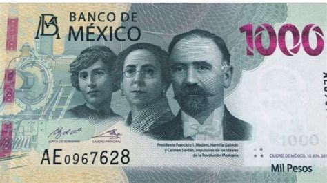 Inicia La Circulación Del Nuevo Billete De 1000 En México
