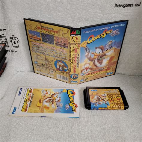 Quackshot Sega Megadrive Md Mega Drive Genesis Japan The Emporium