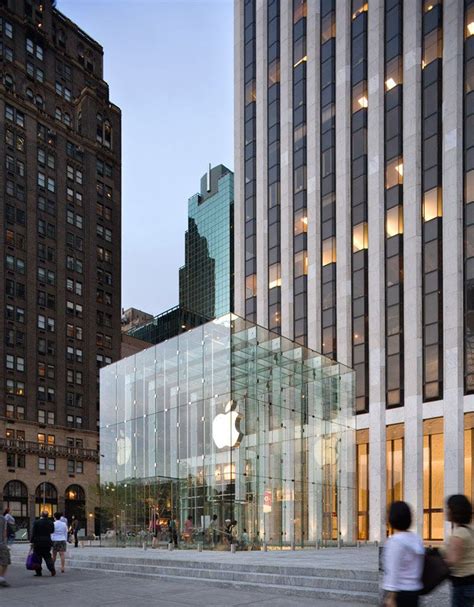Apple Store Fifth Avenue New York Designed By Bohlin Cywinski Jackson