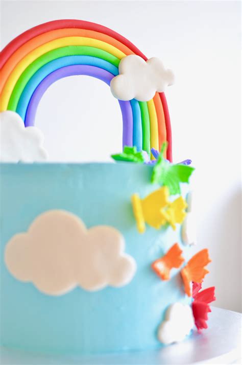 Pastel Rainbow Birthday Cake A Deliciously Colorful Surprise For Your