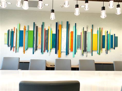 It's time to deck the walls with art in your home office. 'ABSTRACT ARCHITECTURE' | Corporate Art | Office Wall ...