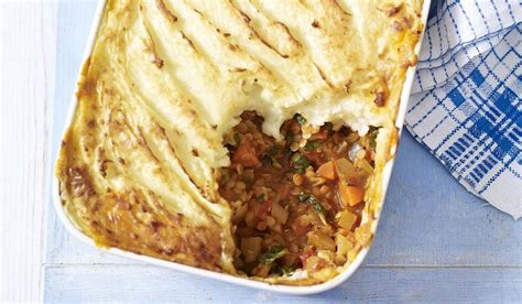 mary berry vegetable and lentil vegetarian cottage pie recipe