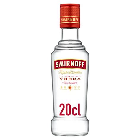 Smirnoff Red Label Vodka 200ml Buy Now At Carry Out Off Licence