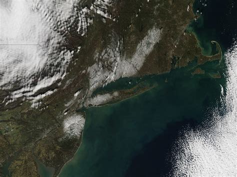Snow In The Northeastern United States Nasa Image Acquired Flickr