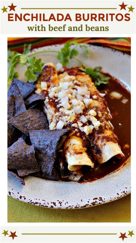 Jump to recipe print recipe. Enchilada Burritos, Easy Beef and Bean Burrito Recipe | Cooking On The Ranch