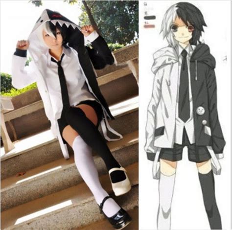 Anime Dangan Ronpa 2 Monokuma Uniform Cosplay Costume Full Set Unisex