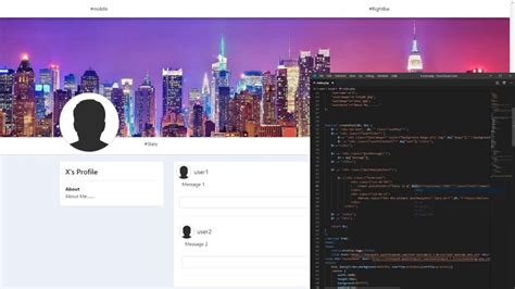 Create A Profile Page On Your Website Using Html And Css
