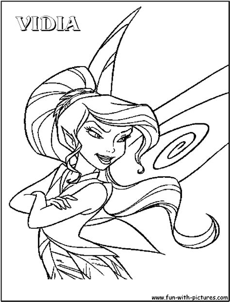 Coloring Pages Fairies Disney
