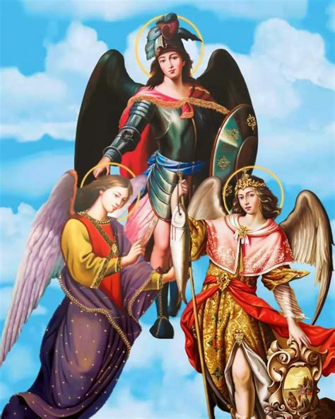 The Feast Of Sts Michael Gabriel And Raphael Archangels And Powerful